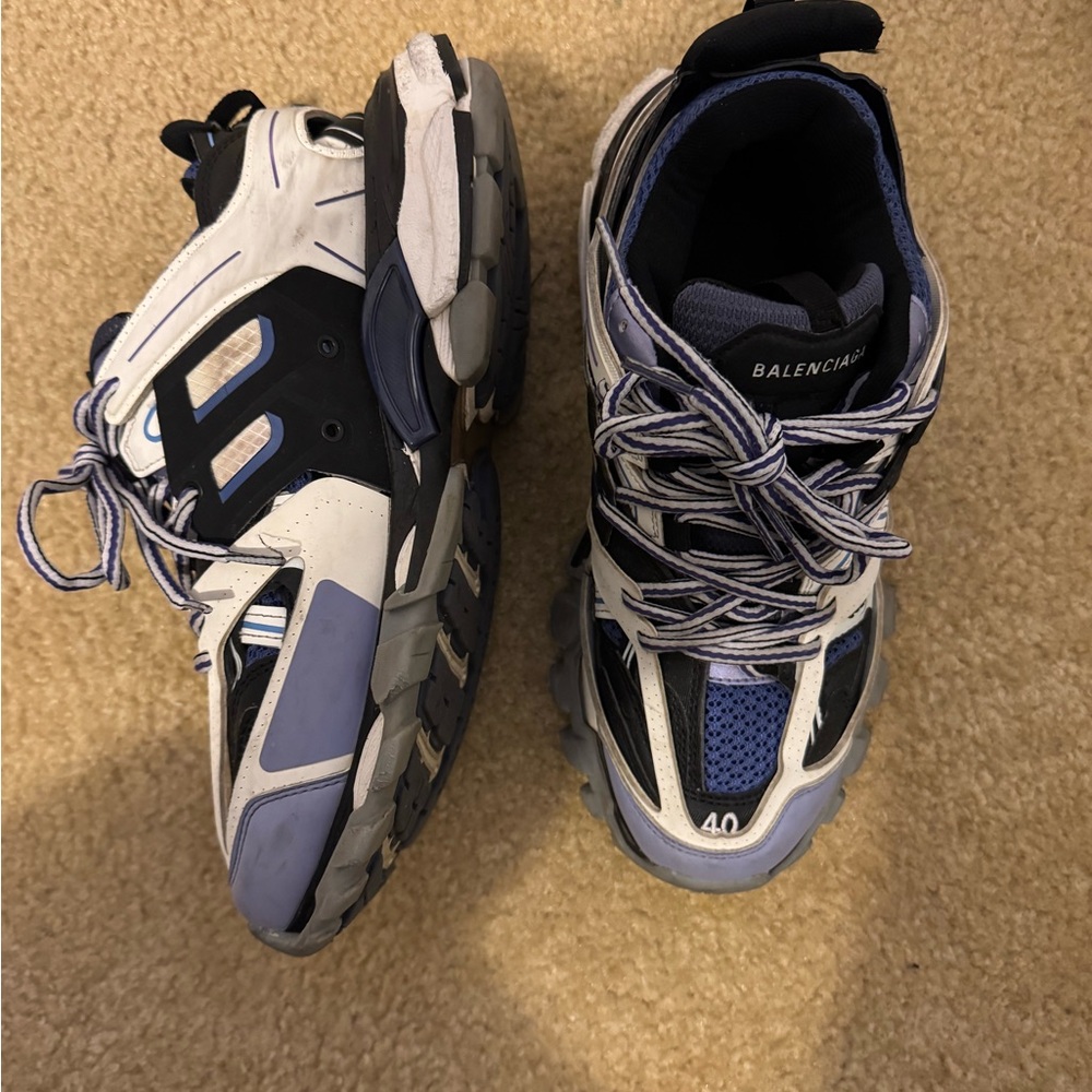 Balenciaga Multicolor Athletic Sneakers - Picture 2 of 5